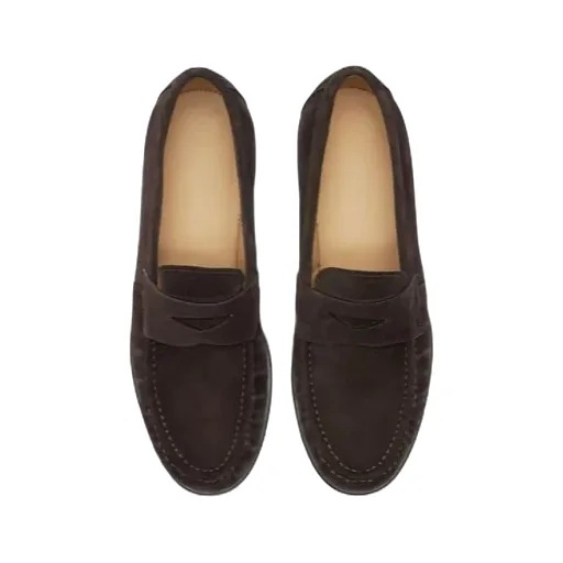 Scarosso Fred Round-Toe Loafers