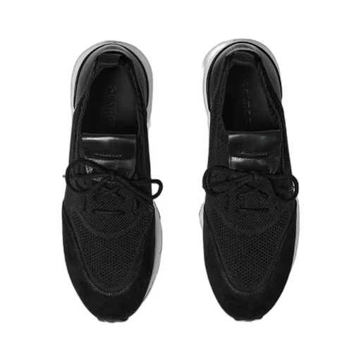 Scarosso Robbie Knitted Lace-Up Sneakers