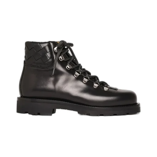 Scarosso Catherine Round-Toe Lace-Up Boots