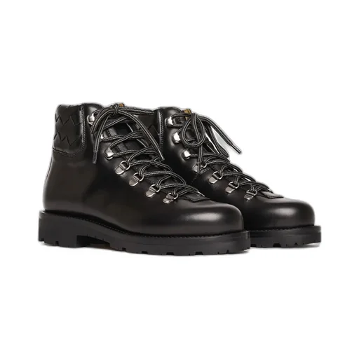 Scarosso Catherine Round-Toe Lace-Up Boots