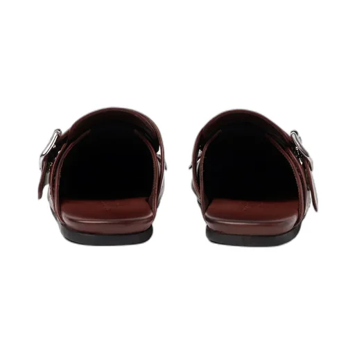 Scarosso Gemma Fringed Mule Flat Shoes