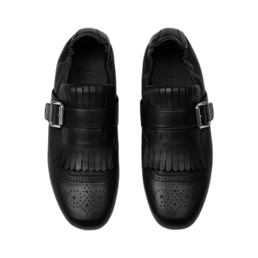 Scarosso Julian Fringed Monk Loafers