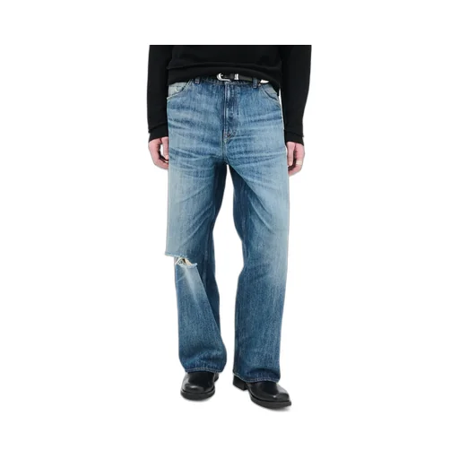 Vast Cut Ripped Jeans