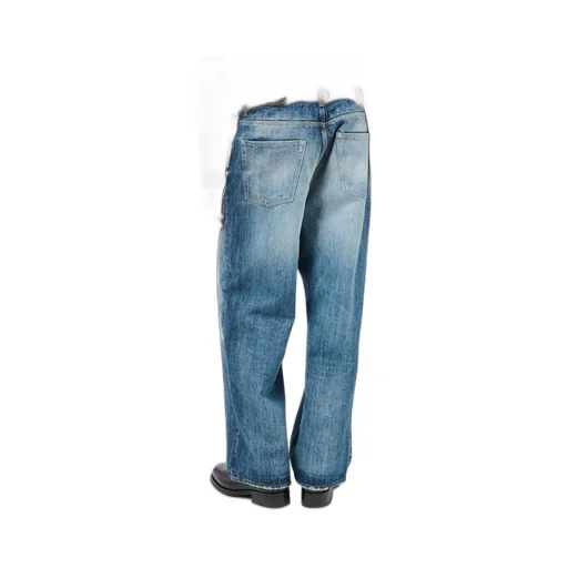 Vast Cut Ripped Jeans