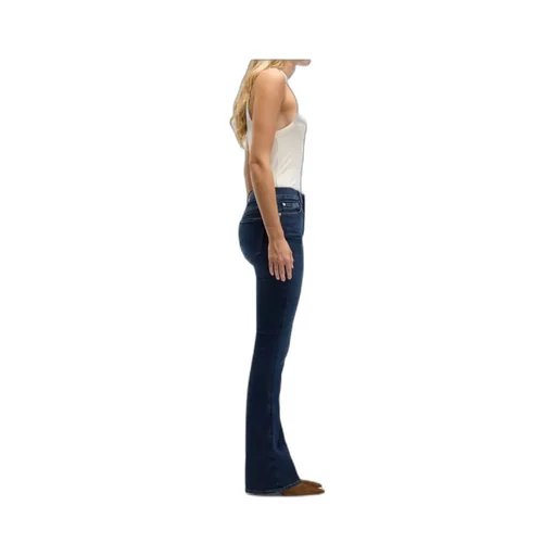 Mid Waist Bootcut Jeans