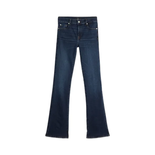 Mid Waist Bootcut Jeans