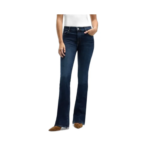 Mid Waist Bootcut Jeans