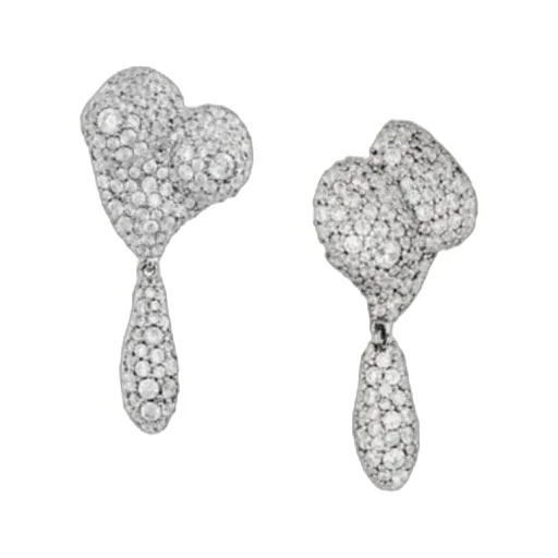 Vivienne Westwood Heart Earrings