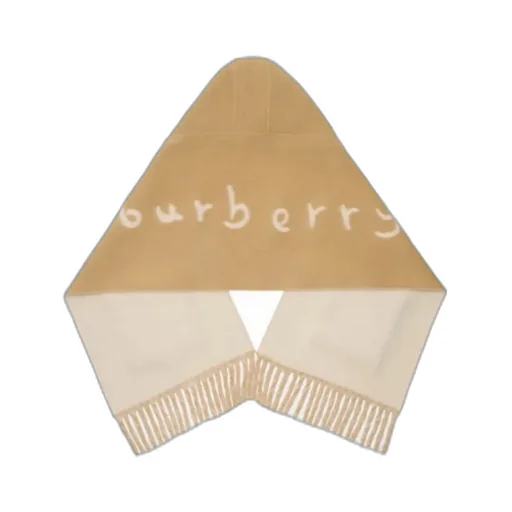 Burberry Hood Detailed Fringed Scarf