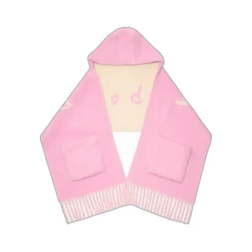 Burberry Hood Detailed Fringed Scarf