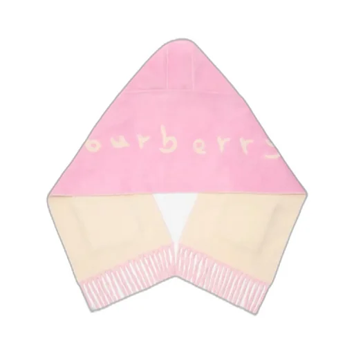 Burberry Hood Detailed Fringed Scarf