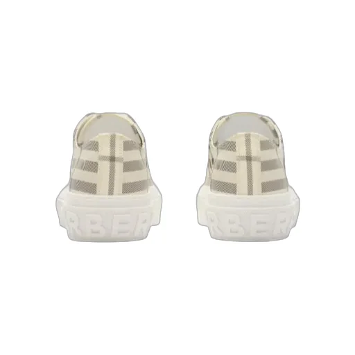 Burberry Checked Lace-Up Sneakers