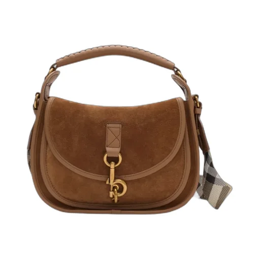 Burberry Small B Clip Messenger Bag