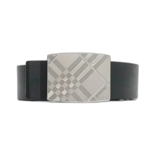 Reversible Engraved Check Belt