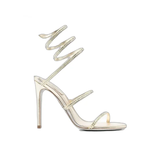 Open-Toe High-Heeled Sandals