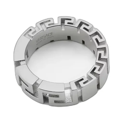 Versace Greek Pattern Ring