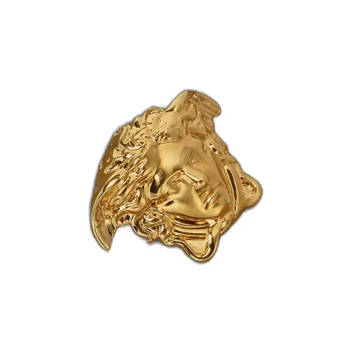 Versace Medusa Plaque Slip-On Loafers