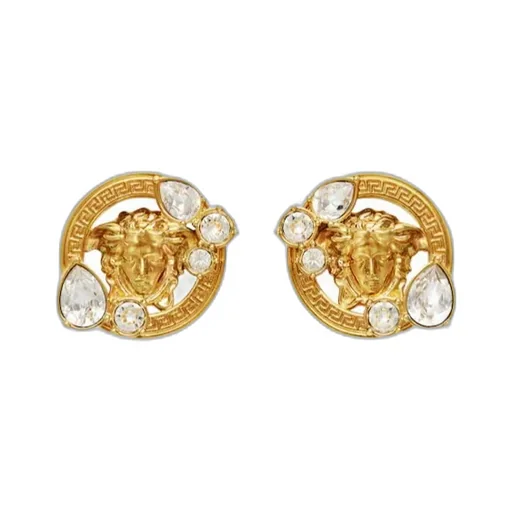 Versace Embellished Earrings