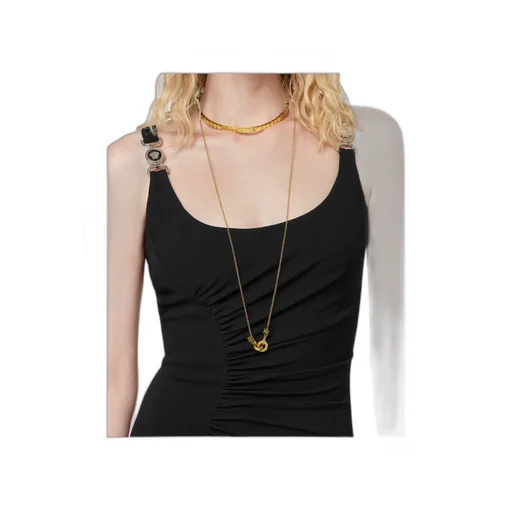 Versace Greek Pattern Short Necklace