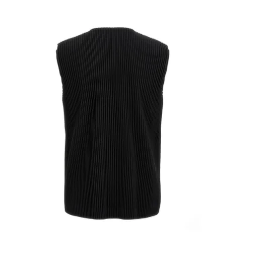 Homme Plissé Issey Miyake V-Neck Pleated Vest