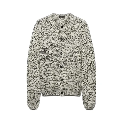 Prada Two-Toned Button-Up Cardigan