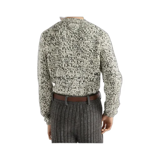 Prada Two-Toned Button-Up Cardigan