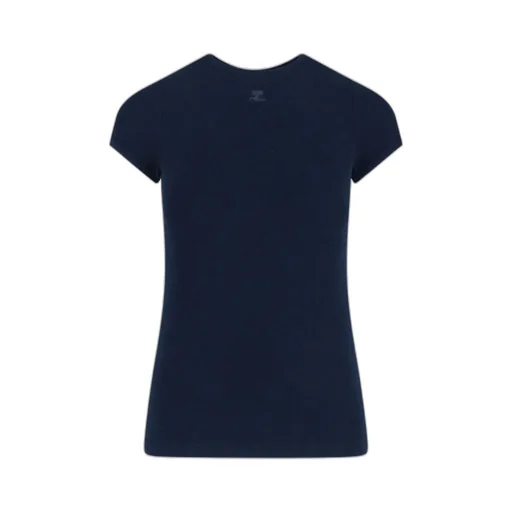 CourrÈGes Short-Sleeved Crewneck T-Shirt