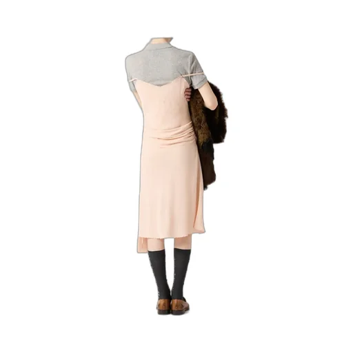Miu Miu Two-Toned Layered Dress