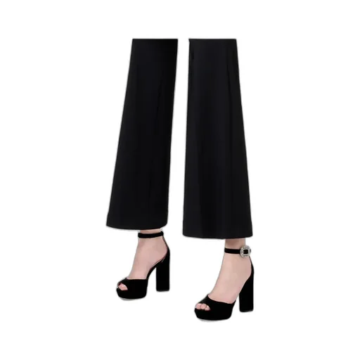 Roger Vivier Velvet Platform Sandals