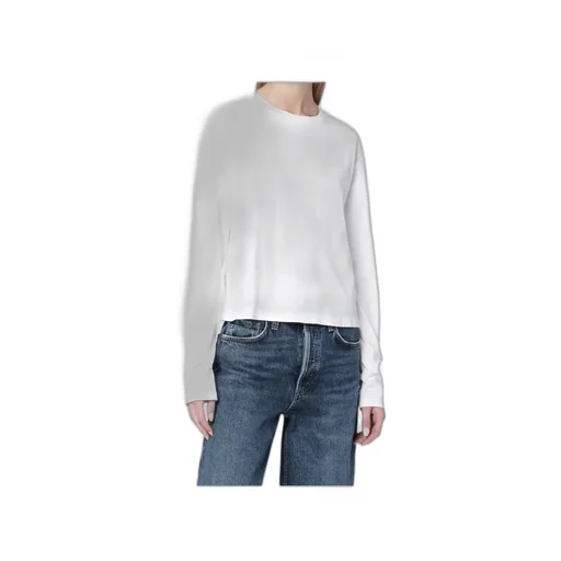 Crew Neck Long-Sleeved T-Shirt