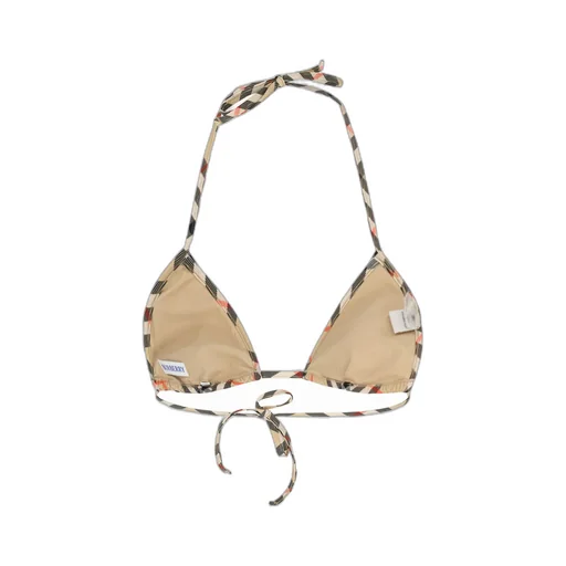Burberry Checked Halterneck Bikini Top