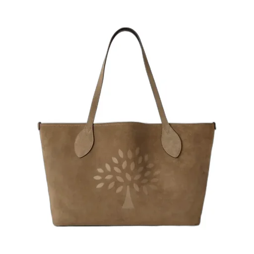 Suede Tree Tote