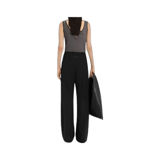 Mm6 Maison Margiela Wide-Leg Trousers