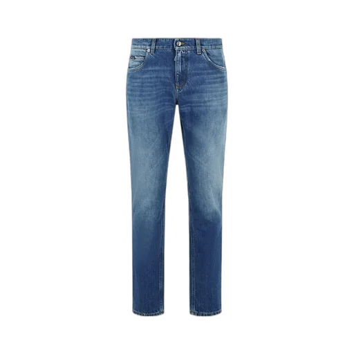 Dolce & Gabbana Logo Plaque Jeans