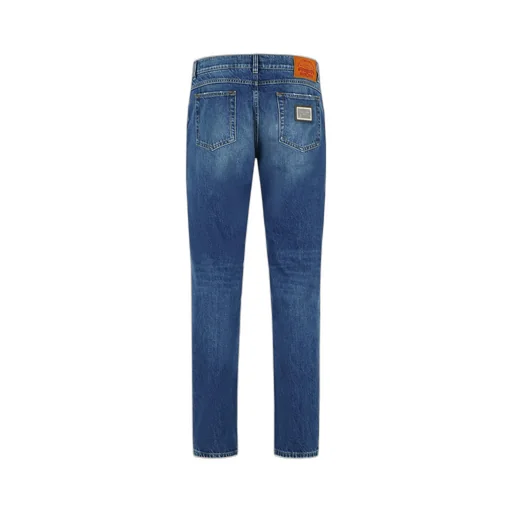 Dolce & Gabbana Logo Plaque Jeans