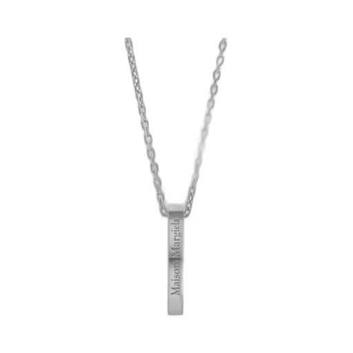Maison Margiela Logo Ring Pendant Necklace