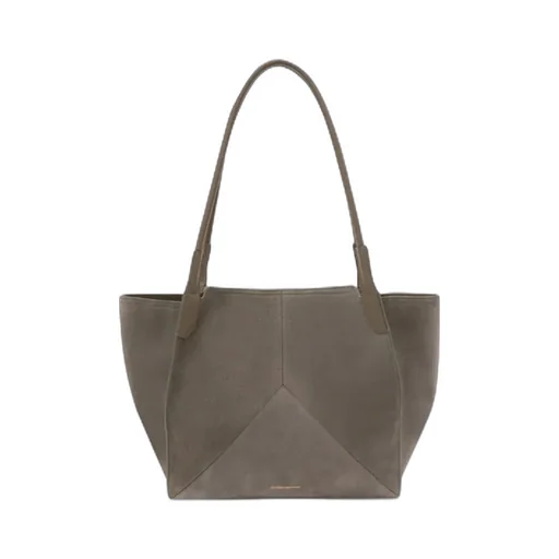 Victoria Beckham Logo Printed Tote Bag