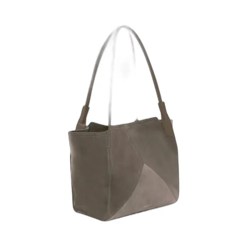 Victoria Beckham Logo Printed Tote Bag