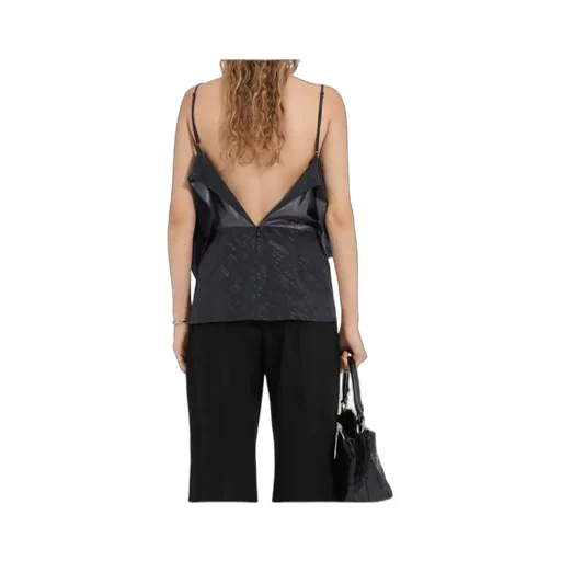 Mm6 Maison Margiela Folded Jacquard Top