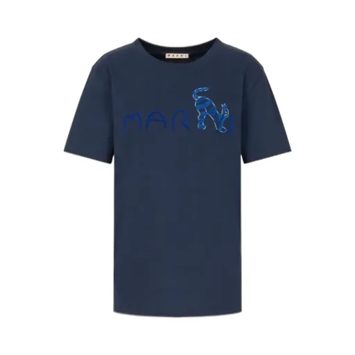 Marni Animal Alphabet Logo T-Shirt
