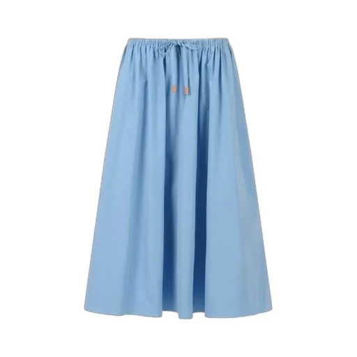 Marni Poplin Drawstring Skirt