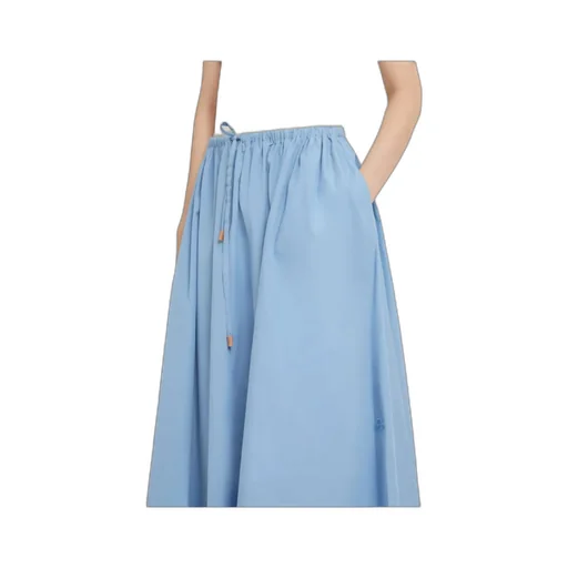 Marni Poplin Drawstring Skirt
