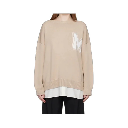 Mm6 Maison Margiela Varsity Knitted Jumper