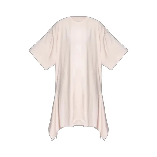 Mm6 Maison Margiela Asymmetric Crewneck Dress