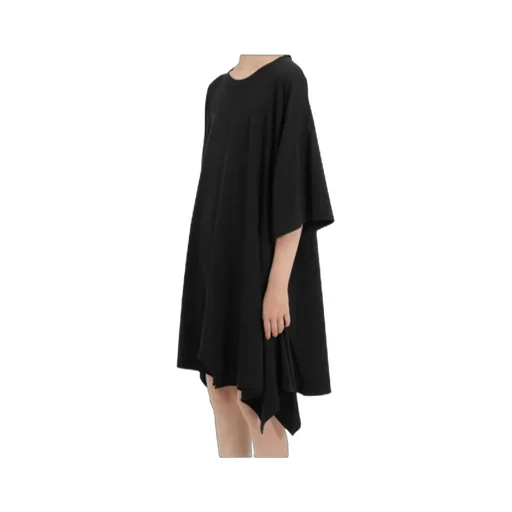 Mm6 Maison Margiela Asymmetric Crewneck Dress