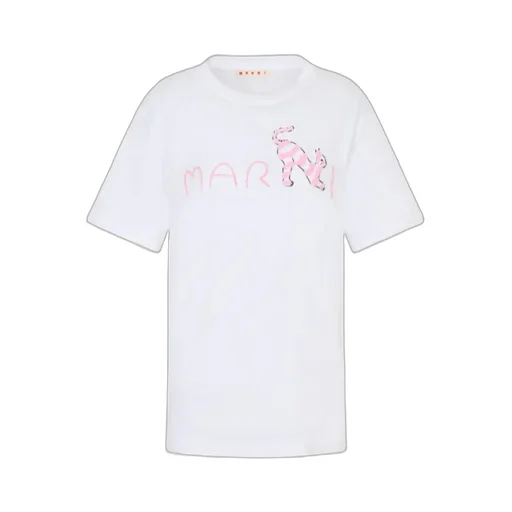 Marni Animal Alphabet Logo T-Shirt