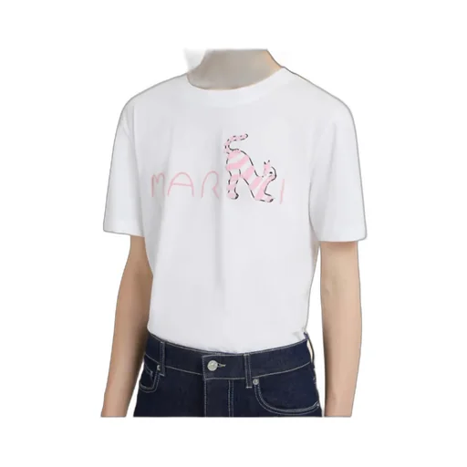Marni Animal Alphabet Logo T-Shirt