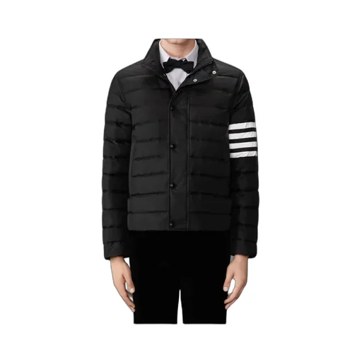 Four-Bar Stripe-Detail Jacket