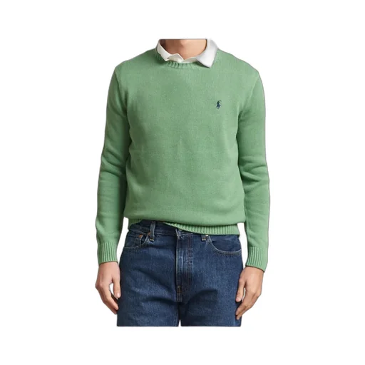 Polo Ralph Lauren Logo Embroidered Crewneck Jumper
