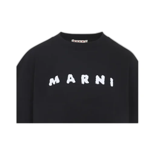 Marni Logo Scribbled Boxy T-Shirt